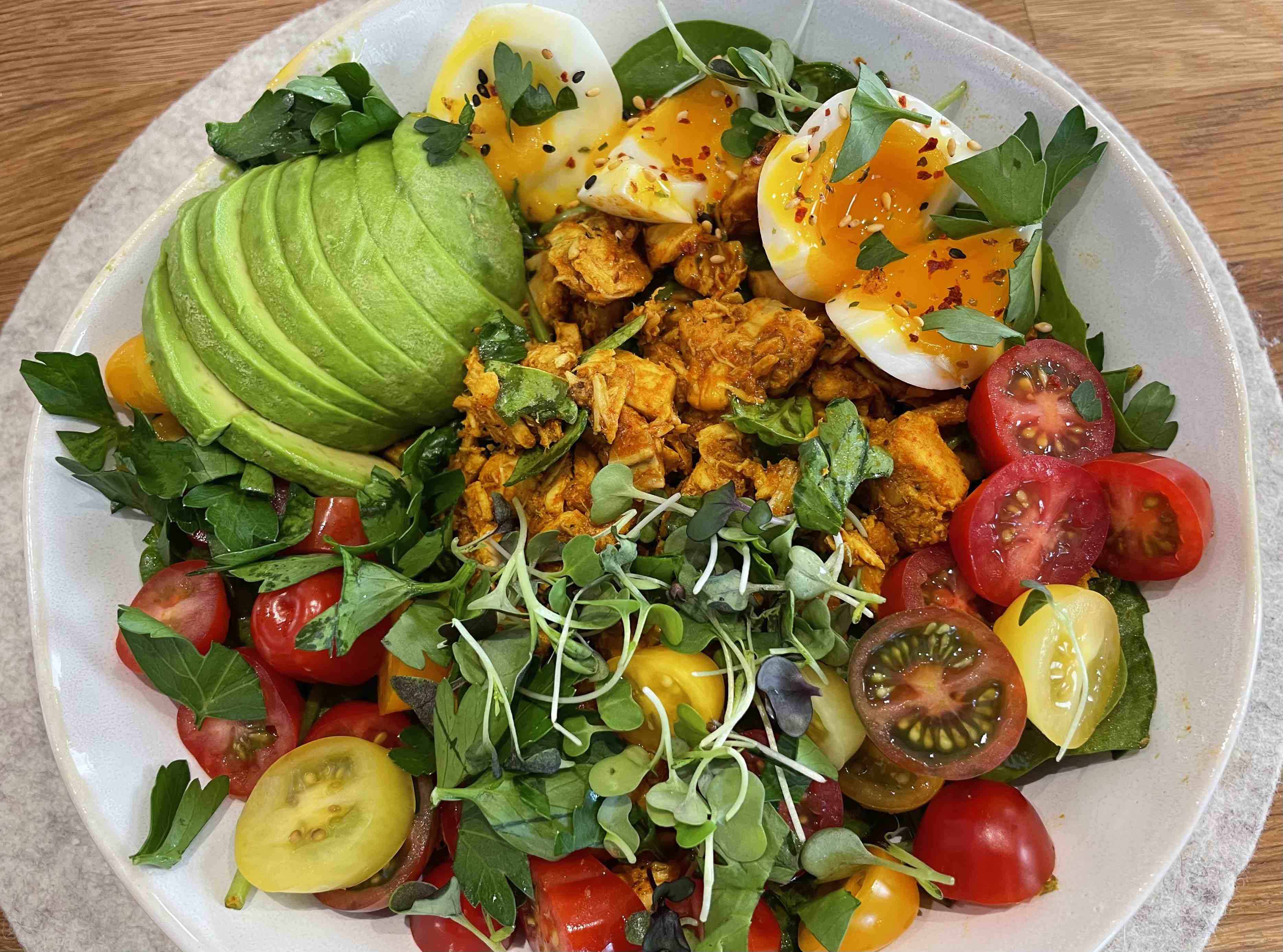 Chicken Shwarma Bowl