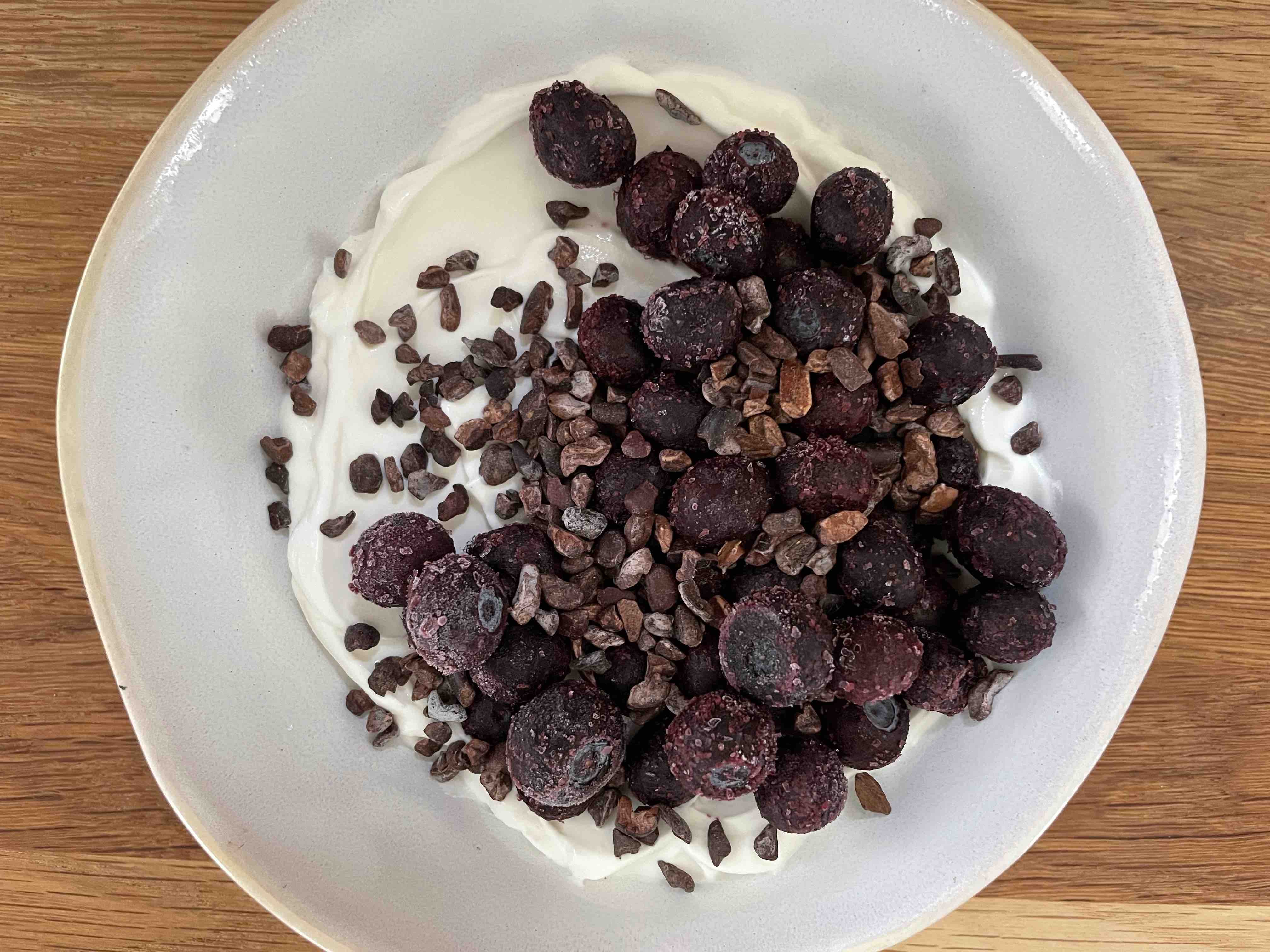 Blueberry Greek Yogurt